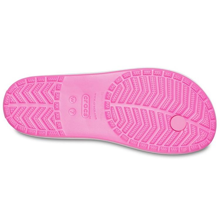 Crocs Flip Flops Pink Women's 206100-6QQ