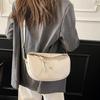 PU Dumpling Shaped Crossbody Bag Versatile Small Size Everyday Bag  Travel