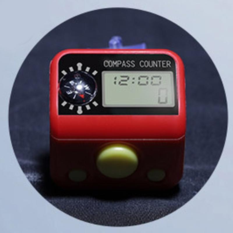 

Electronic Finger Counter With Compass Resettable 5 Digit Lcd Electronic Digital Display Finger Hand Tally Counter Count