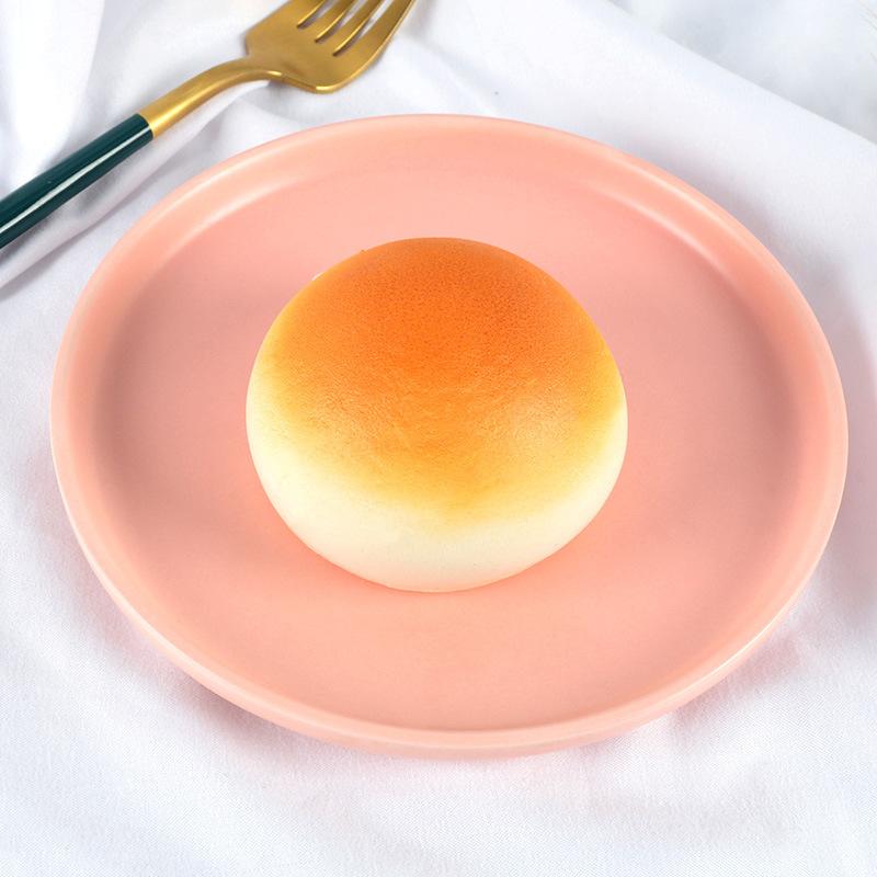 Fake Chinese Mantou Squishy Realistic Steamed Bun Simulated Bread Model Soft Slow Rising Toy Funny Gift Creative Birthday Gift