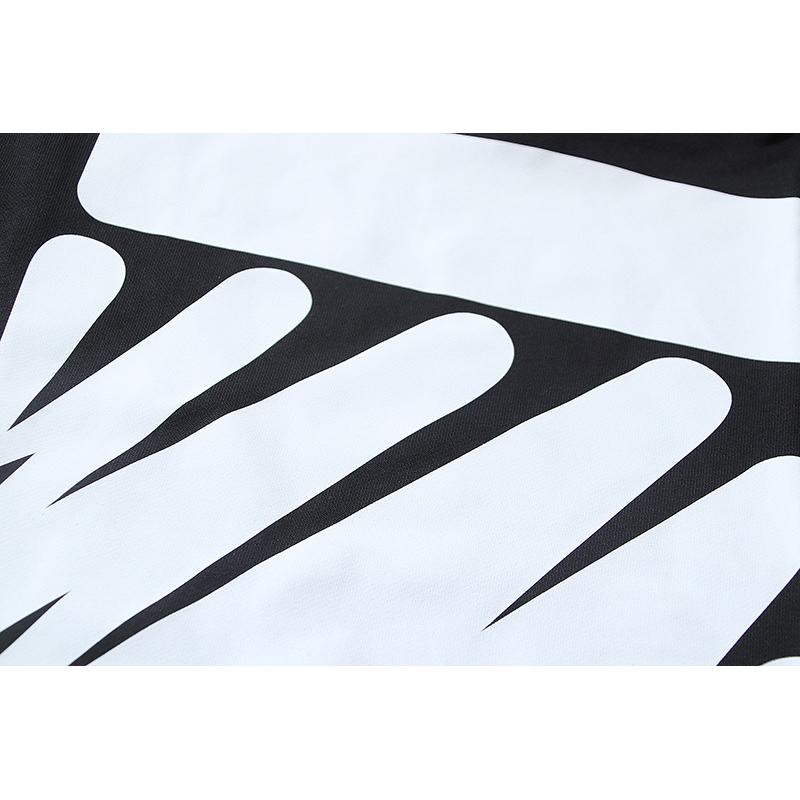 1316 Off-White 2025 Autumn/Winter New Wave Line Slant Stripe Printed Hoodie Men's and Women's Hoodie