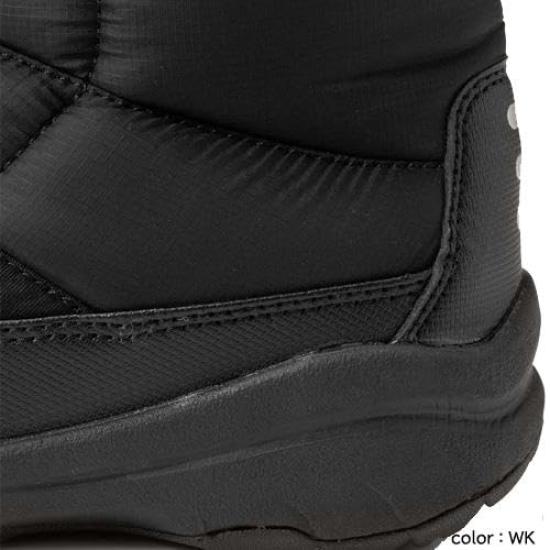 The North Face K Nuptse Bootie VII TNF Size 18 Black/TNF Black,
