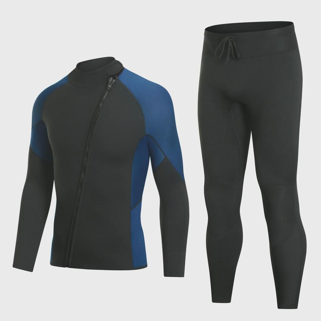 Cross-Border 3mm Cold-Proof Diving Suit: Long-Sleeve Sunscreen & Warm Snorkeling Surf Suit