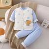 Autumn Winter Padded Baby Clothes Set for Boys & Girls - Warm Cotton Separates