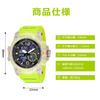 Digital Waterproof Sports LED Stopwatch Included Watch, Men's Watch, Watch, Watch, Multi-Function, Stylish, Simple, Men's, Display, Clock, Outdoor,