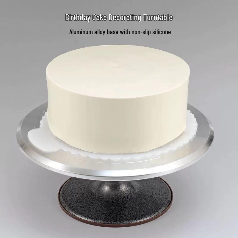 Professional Aluminum Alloy Cake Decorating Turntable