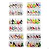 10 Pieces Fishing Lures Spinnerbait Hard Metal Inline Spinnerbaits Trout