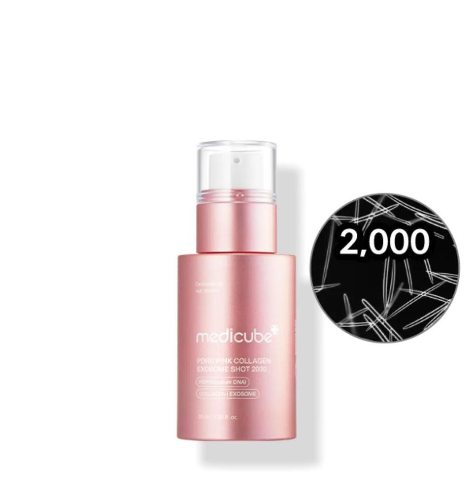 Medicube PDRN Exosome Shot Serum | Liquid Skin Booster | Exosome, Salmon DNA PDRN, Spicules