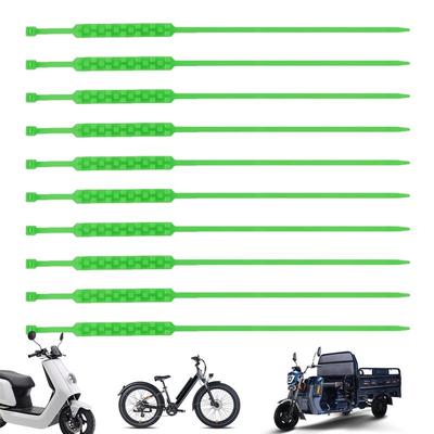 Universal-Reifentraktionsband, Motorrad-Schneeketten, 10-teiliges Set für Schnee, Schlamm, Eis, Straße, Elektroroller, Reifenkette, Winterbedarf