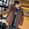 Children's Down-Fiber Jacket, Winter Boys' Casual, Two-Piece-Style Jacket
