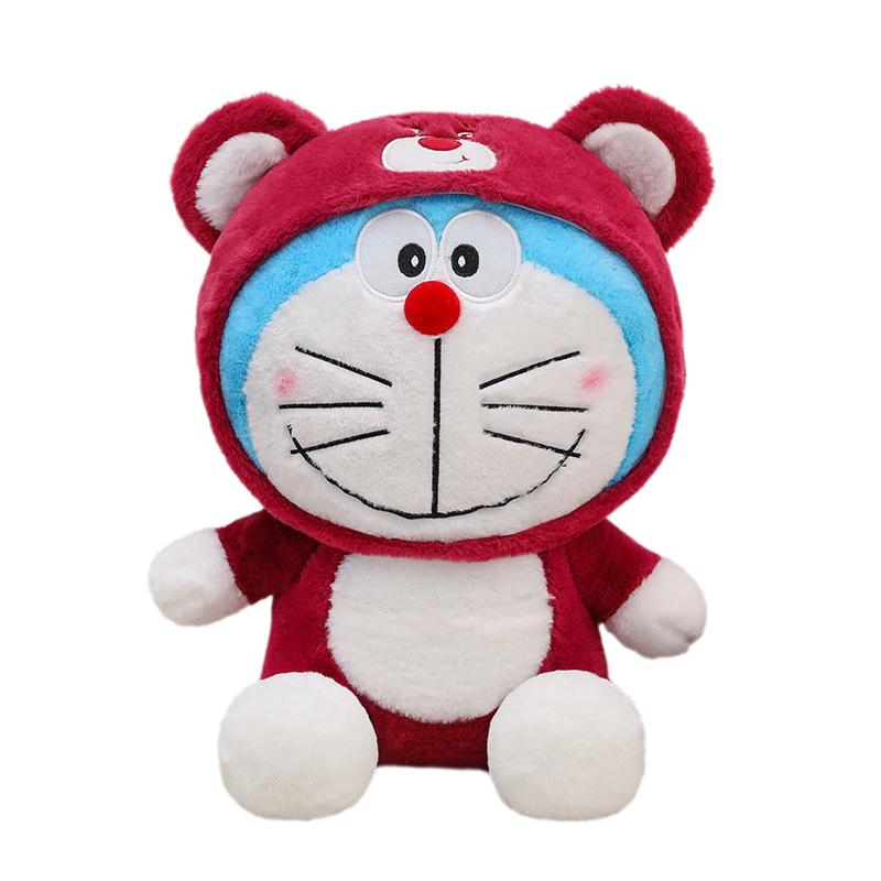 

Плюшевая игрушка Дораэмон Подушка Стич Костюм Лотсо Мягкие игрушки Наполнитель из ПП хлопка 40cm/15.75in красный