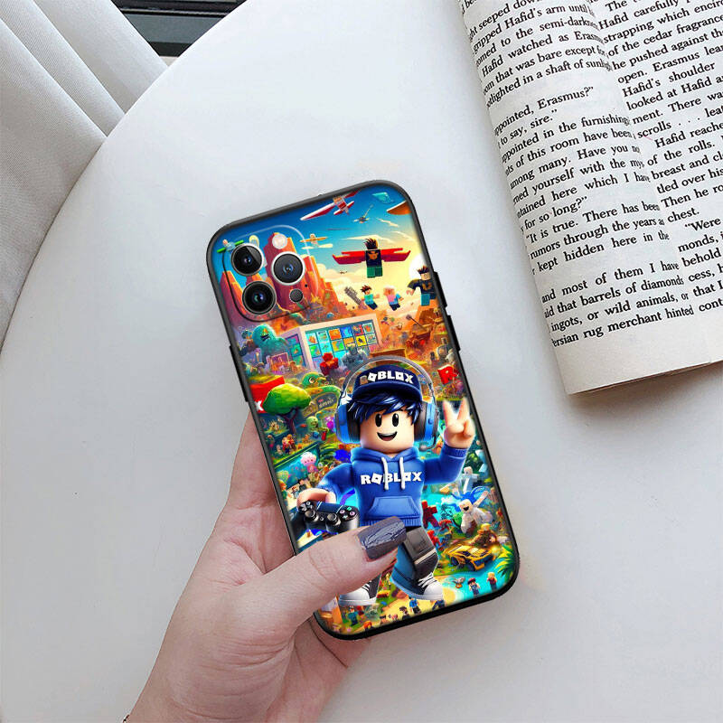 RT23 R-Robloxs Shell for Samsung Note 20 10 S25 Plus Ultra Lite FE A51 A52 A53 A71 A72 A73 M20 M30 M21 M31 M51 A11 A70 A56 A26