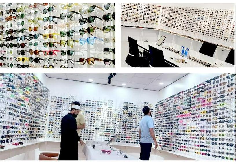 Unisex Fashion Square Anti-Blue Light Glasses - Fit for Myopia, Versatile Frame with Clear Lenses