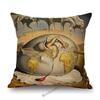 Salvador Dali Surrealism Oil Painting Portrait Decorative Art Cotton Linen Sofa Throw Pillow Case Abstract Art Cushion Cover