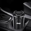 Coffee Cup Stainless Steel Car Thermos Water Bottle Travel Mug For Jeep Wrangler Grand Cherokee Avenger Compass Wagoneer Patriot