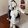 Women's Winter Warm Bow Knot Pajama Set