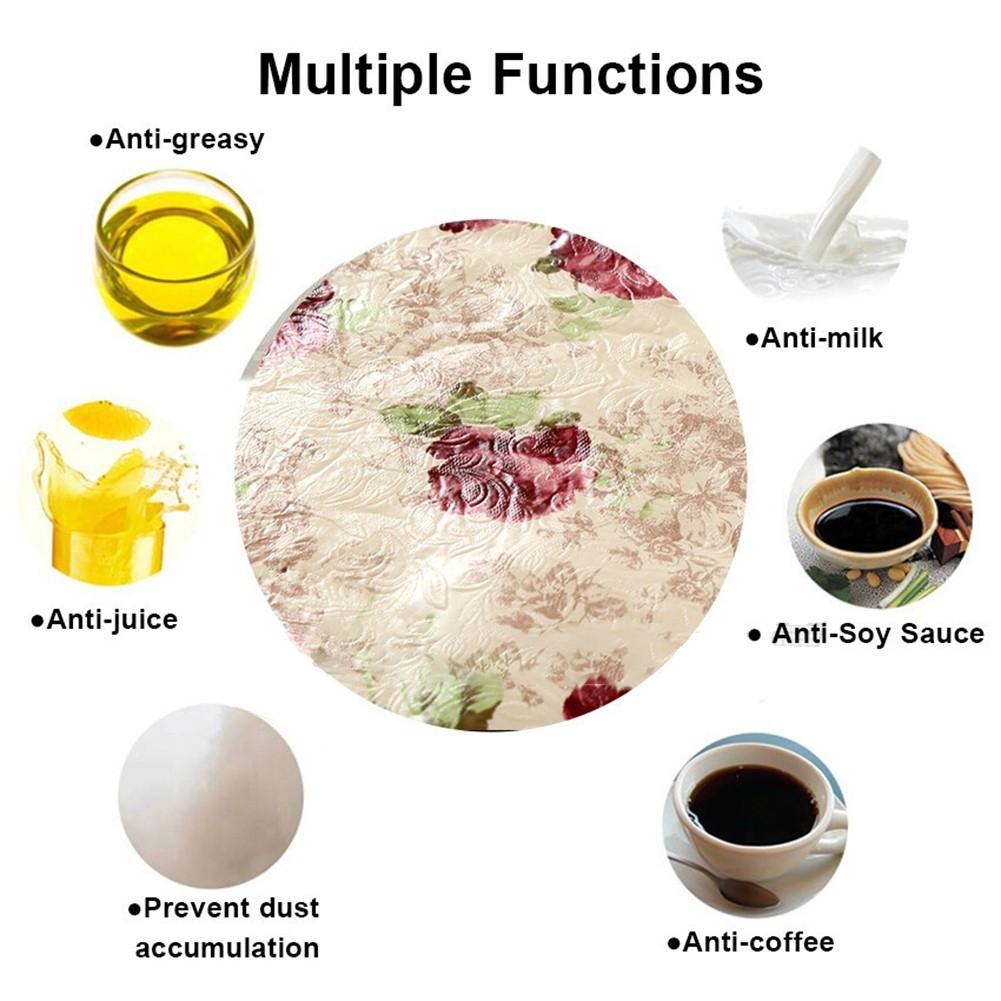 Decoration Tablecloth Table Cloth Round Waterproof