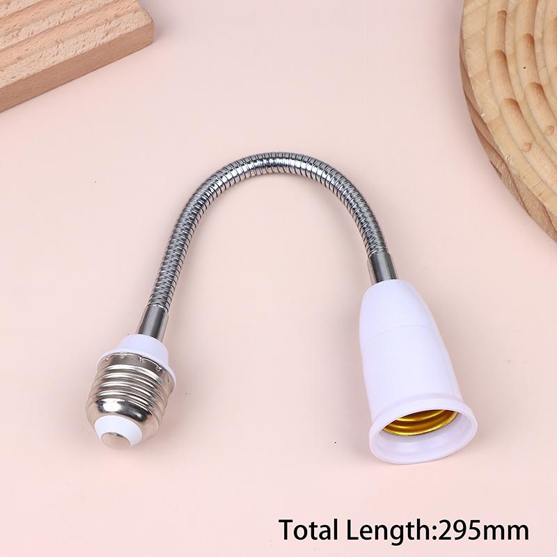 Light Weight Flexible E27 To E27 LED Screw Lamp Base Bulb Socket Extender Extension Light Holder Lamp Base Light Socket Adapter