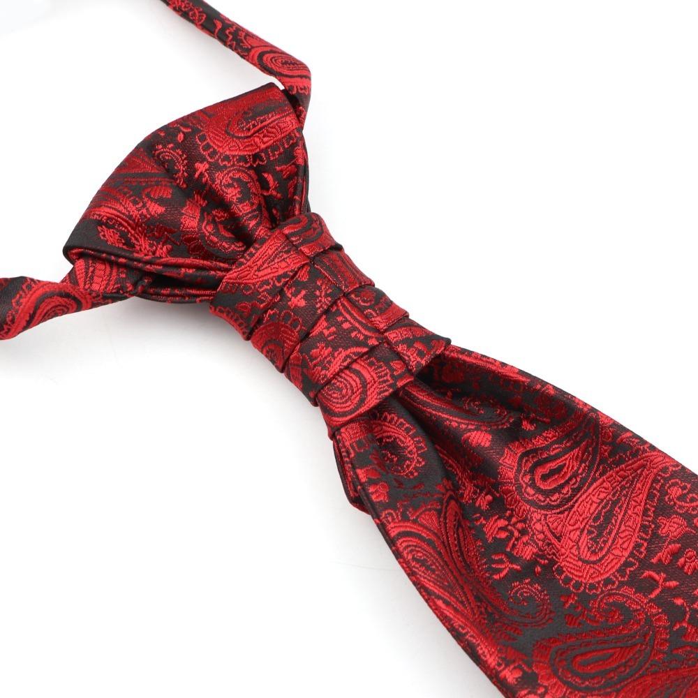 Gravatas Groom Neck Wear Ascots Wedding Necktie Gentleman Classic Business Formal Tie Cosplay