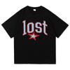 Lost Star Black Graphic T-shirt