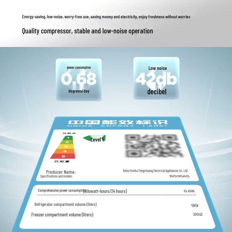 KONKA Dual-Zone Chest Freezer & Refrigerator