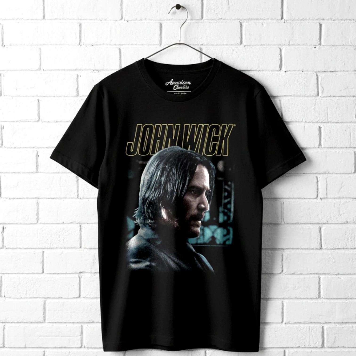 John Wick Profile Men s T Shirt XXL