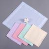 1Pc Solid Color Square 40x40CM Wedding Party Handkerchiefs Female Cotton Hand Towel Women's