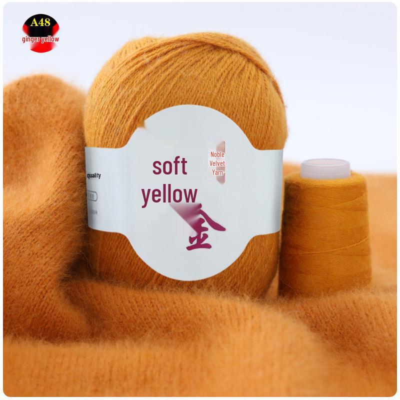 Buy One or Two Skeins, Get One or Two Free: Cashmere Hand-knitting Yarn, Three-ply Medium-thick Wool Yarn for Scarves.