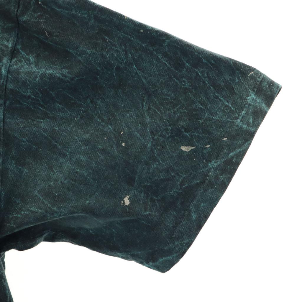 90s Old KOOL Short sleeve T-shirt charcoal green Single stitch Men's Used