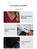 2025 Spring Women's Solid Color V-Neck Loose Long Sleeve T-Shirt with Buttons