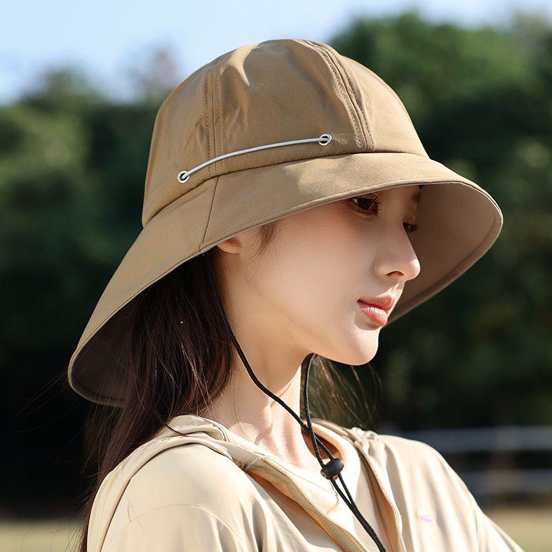 Hat Women's Spring Summer Sun Protection Sun Hat UV Protection New Bucket Hat Sun Hat
