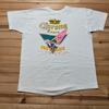Vintage 1988 Corona Extra Pro Classic Windsurfing Graphic T-Shirt USA - Large Unisex T-Shirt
