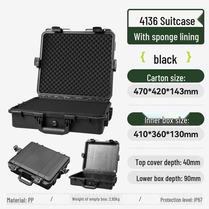 JPHZNB Photography Equipment Protective Trolley Case