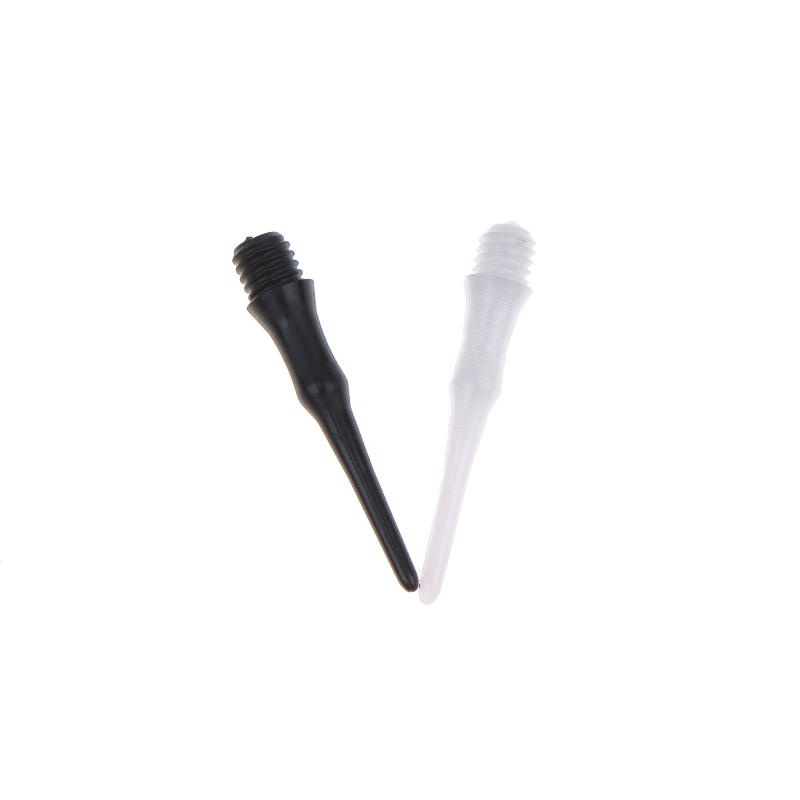 Replaceable Soft Plastic Dart Tips  Stubby Points Set with Durable Shafts for Darts Bar Practice