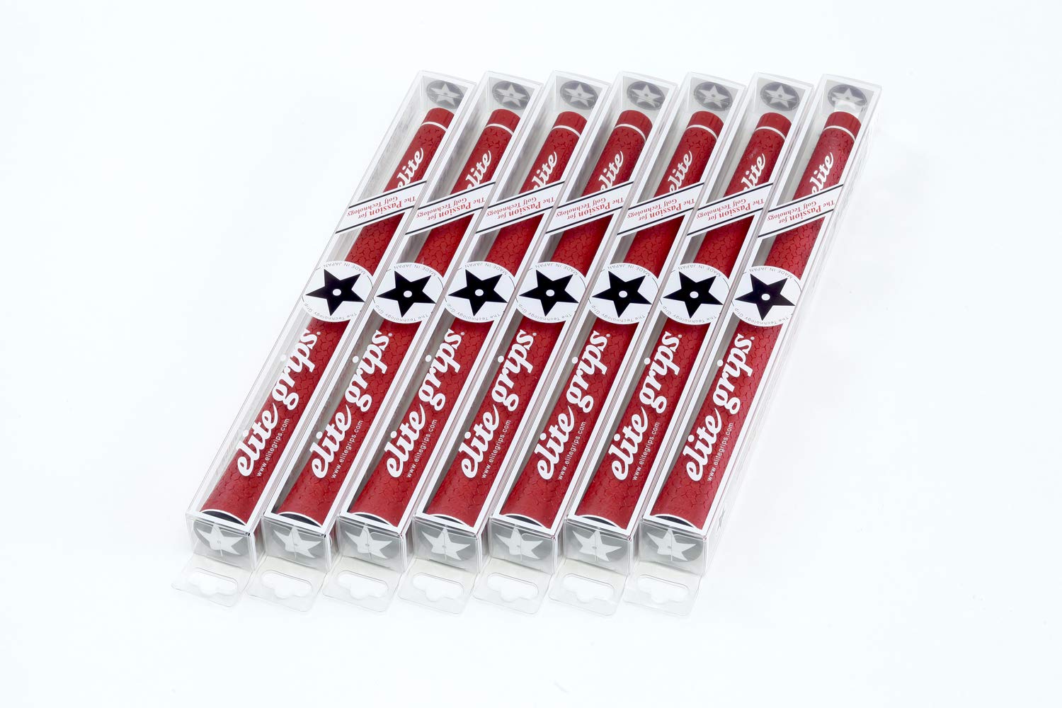 

elitegrips Golf Grips set Classic Red with back line Y360°sXT 7-piece