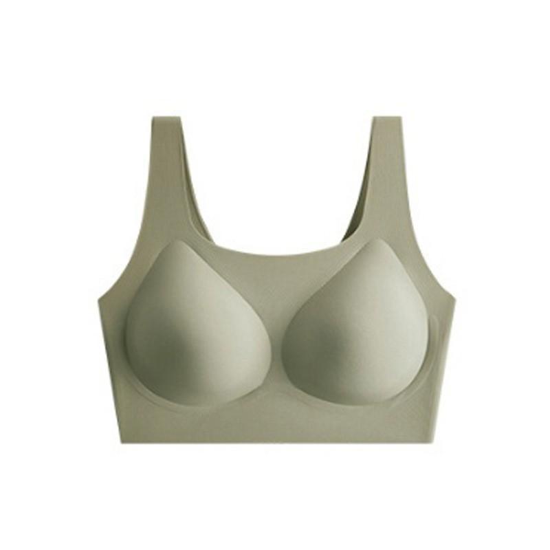 Liquid foundation invisible seamless underwear women gather thin styles to collect sub-breasts, anti-sagging, comfortable and beautiful vest bra cover