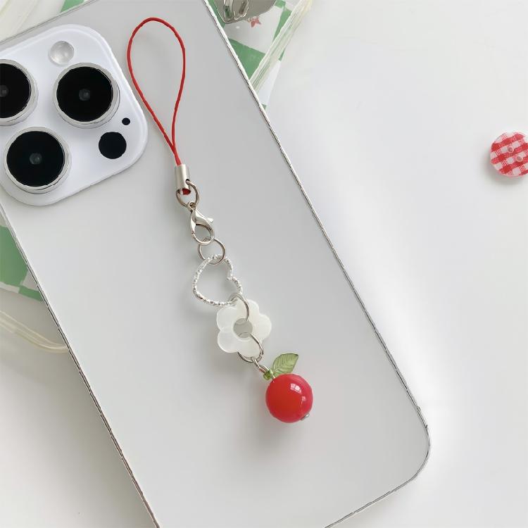 Universal Bead Charm Phone Strap Keyring For Mobile Devices Purses Travel Gear Modern Lightweight Decorative Item