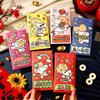 6Pcs Cute Zodiac Horse Pattern Red Envelopes 2026 Horse Year Chinese Style Red Packet Luck Money Bag  Year Supplies