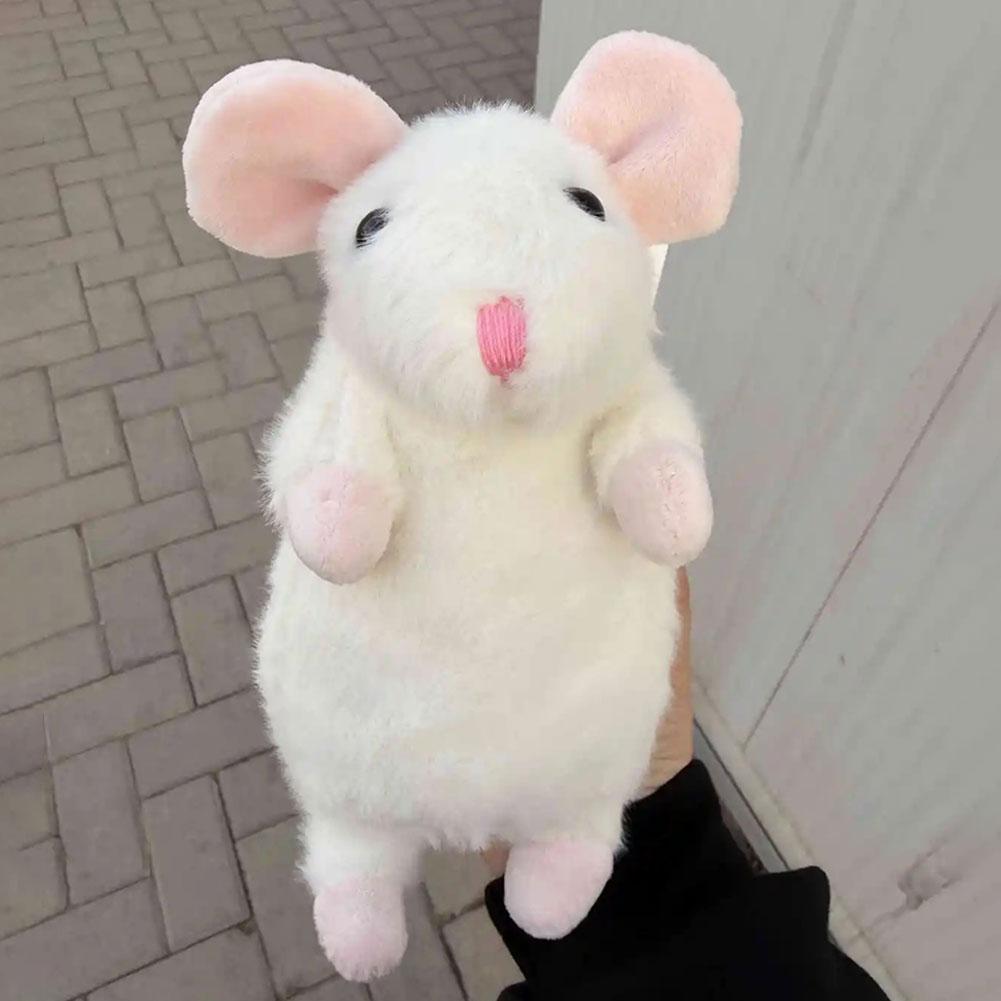 Kawaii Mouse Plush Toy Cute Stuffed Rat Doll Soft Animal Pillow Birthday Gift Home Decor Simulation Hamster