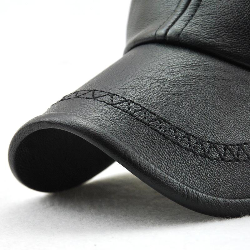 Men's Hat Original and Velvet Casual Baseball Cap Warm Outdoor Hat for The Middle-aged and Elderly