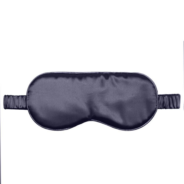 Mulberry silk eye mask custom embroidery printing sleep shading eye mask silk
