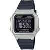 Casio Standard W-217HM-7B Digital Watch Silver Black for Men Women Kids