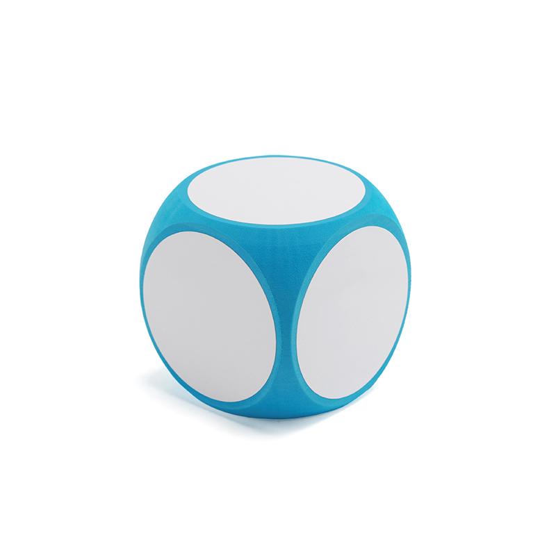WTEMPO DIY Blank Large Foam Dice Soft Reusable Erasable Perfect for Educational Games Party Favors and Outdoor Funny Activities
