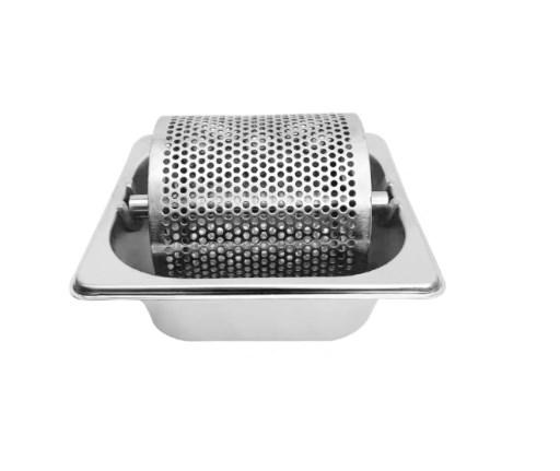 Stainless Steel Butter Roller Removable with Base Butter Spreader Wheel Efficient Labor-saving Butter Dispenser Restaurant