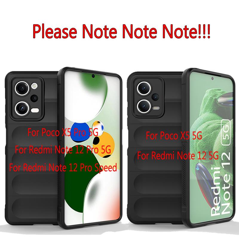 Shockproof Case For Xiaomi Poco F4 5G Case Anti-Slip Silicon Full Back Cover Xiaomi Poco F4 Case For Poco F5 F4GT X4 X5 M4 Pro