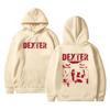 TV Series Dexter Morgan Graphic Hoodie Men's Women's Clothing Casual Oversized Streetwear Male Fashion Gothic Pullover Hoodies