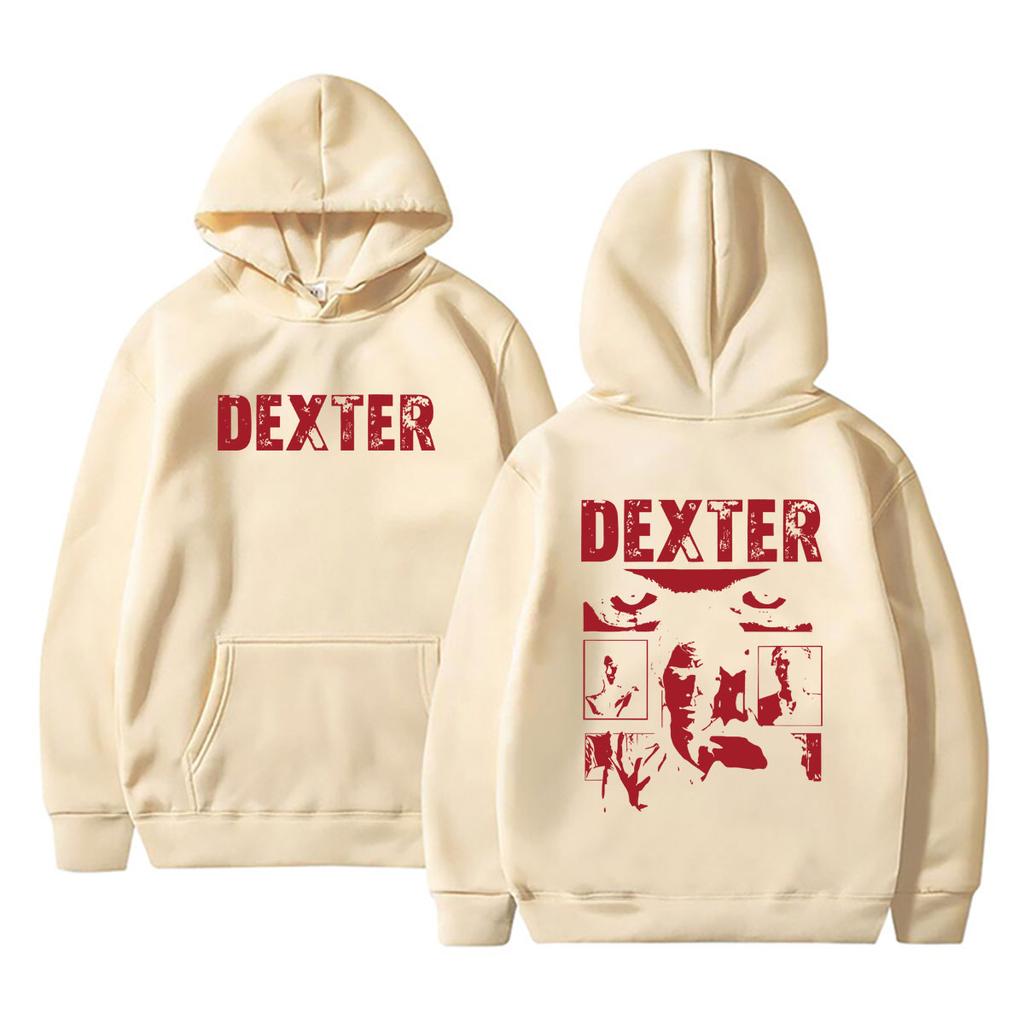 TV Series Dexter Morgan Graphic Hoodie Men's Women's Clothing Casual Oversized Streetwear Male Fashion Gothic Pullover Hoodies
