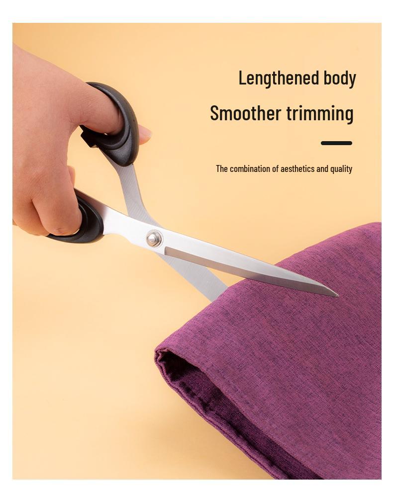 Tailor Scissors: Fabric Cutting, Thread Trimming, Marking Chalk, Bamboo Ruler Sewing Kit