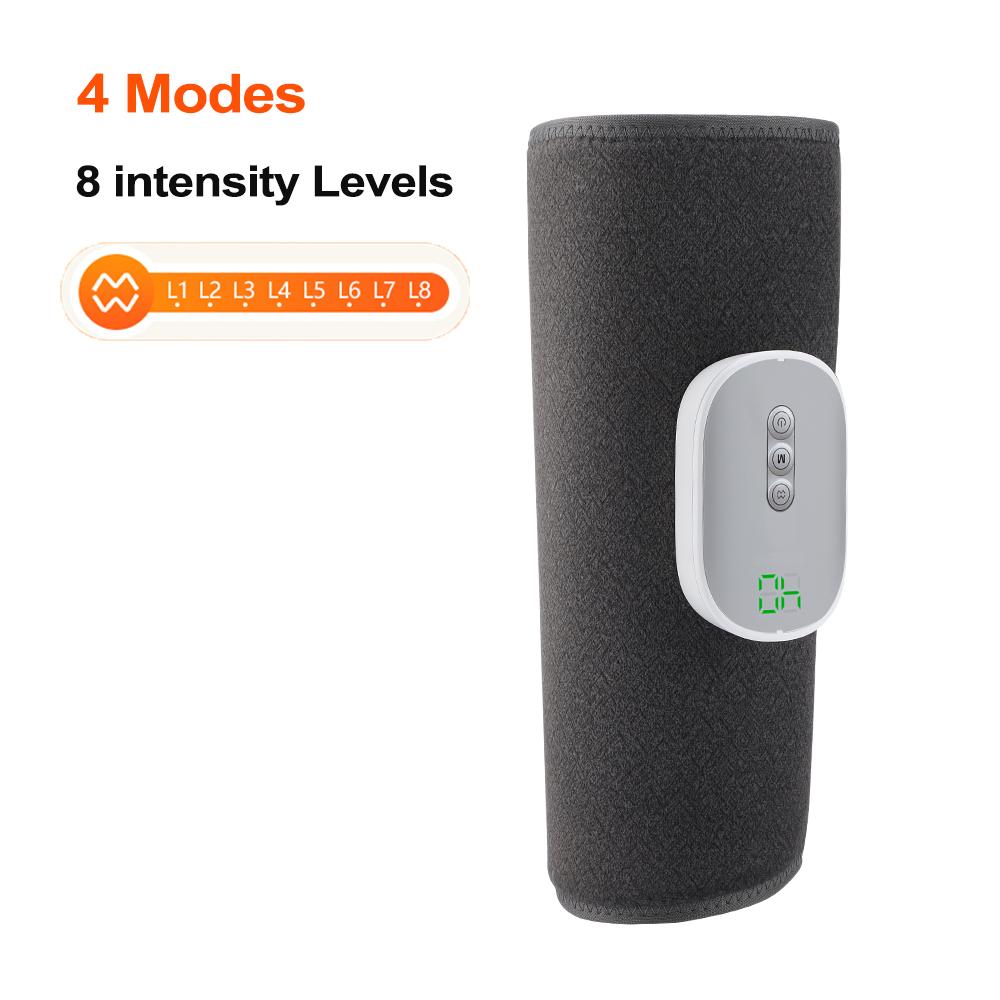 

Новый Беспроводной Массажер для Икр с Воздушным Давлением, 4 Режима, Электрический Массаж Стоп и Ног с Воздушными Подушками, Расслабление Мышц Икр, Улучшение Кровообращения