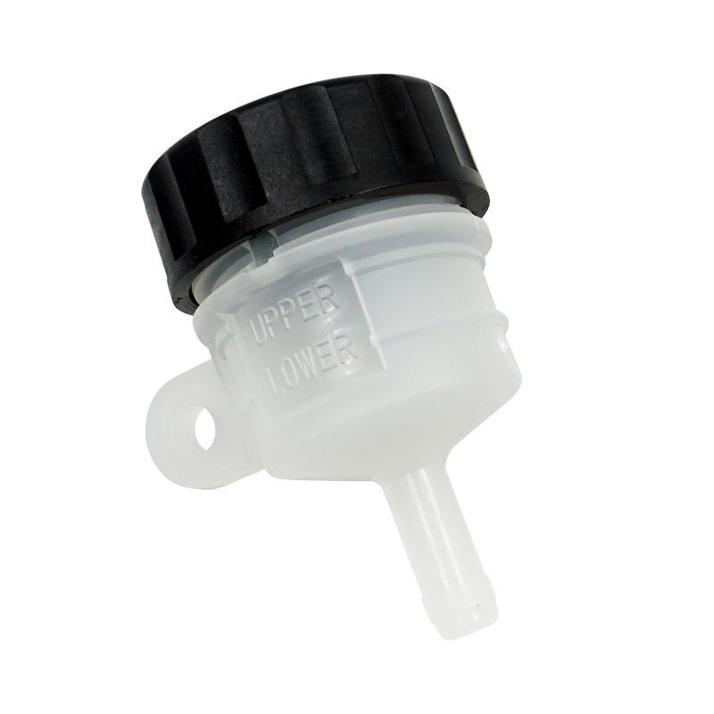 Motorcycle Master Cylinder Brake Oil Cup Lightweight Universal Fit Foot Lever Brake Oil Tank for Cruiser Sports Motorbike